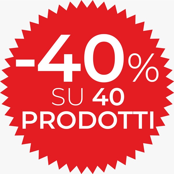 40 prodotti al -40%