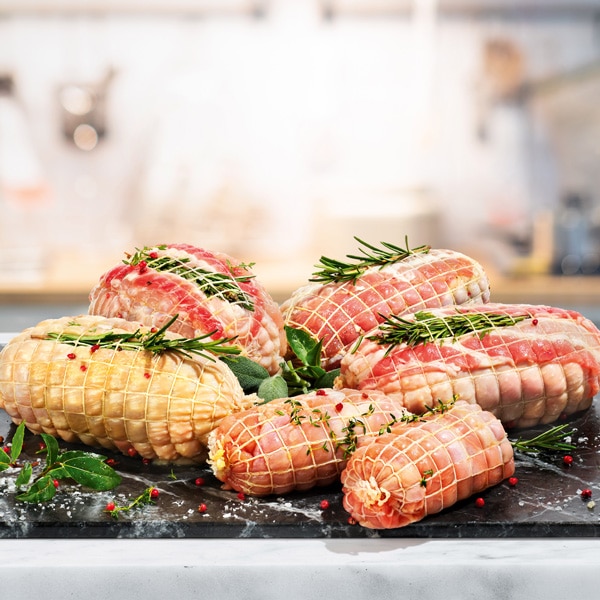 Sconto 40% sugli arrosti farciti