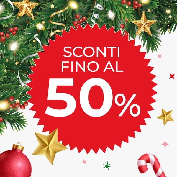 Sconti fino al -50%