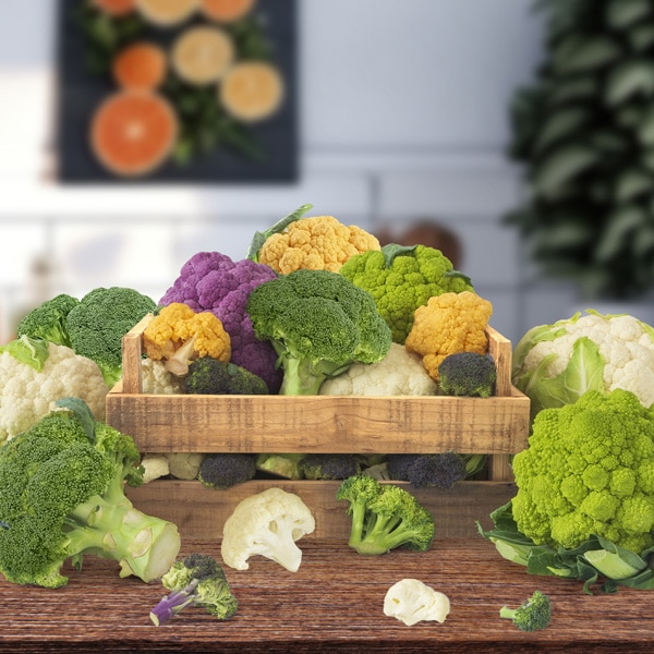 Sconto 40% su cavolfiori e broccoli