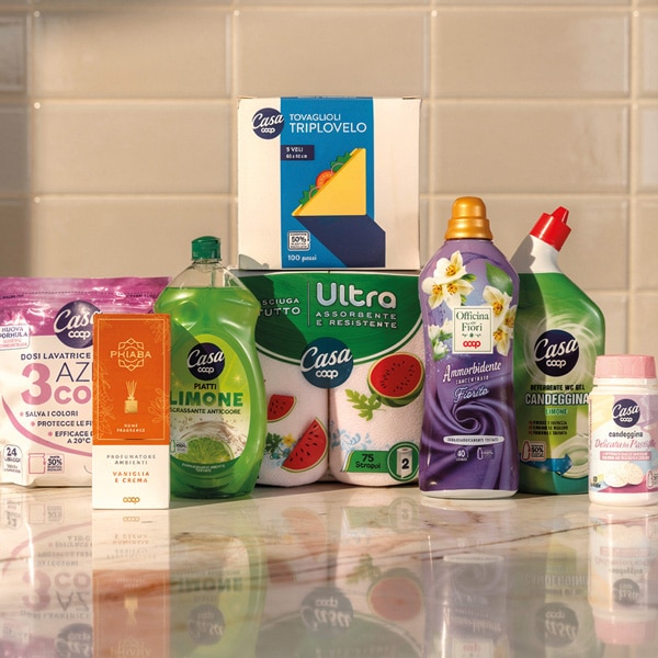 -25% sui prodotti Coop per la pulizia